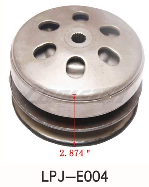 Lpj - 004 clutch pulley for Rear Clutch GY6-157QMJ/150cc (CL-10) (LPJ-E004).