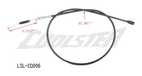 CLUTCH CABLE 110cm-13.5cm (LSL-CQ006)