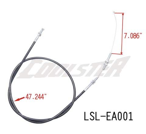 BRAKE CABLE - REAR FOR 6150