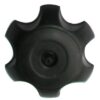 A black plastic knob resembling a Gas Tank Cap 216 (SLJ-BQG04) on a white background.