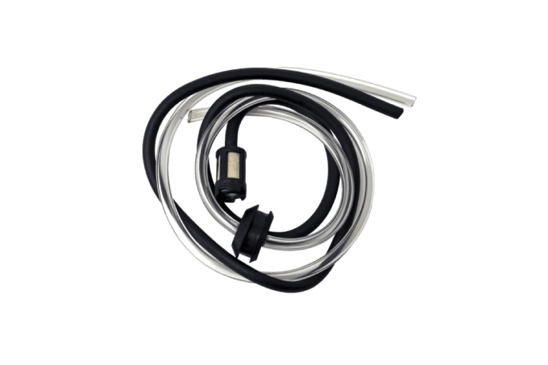 A Gas Tank Tube for 2-stroke Dirt Bike (GTT-1) on a black background.