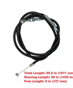Parking Brake and Front Hand Brake Cable for Coolster 110CC ATV-3050C (HBL-3) (LSL-EE004)