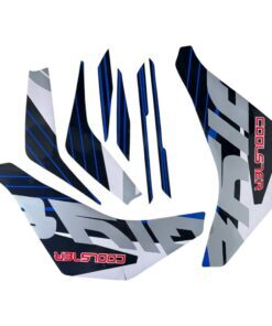 STI-9 - BZB-EA031 - BLUE ATV DECAL STICKER SET