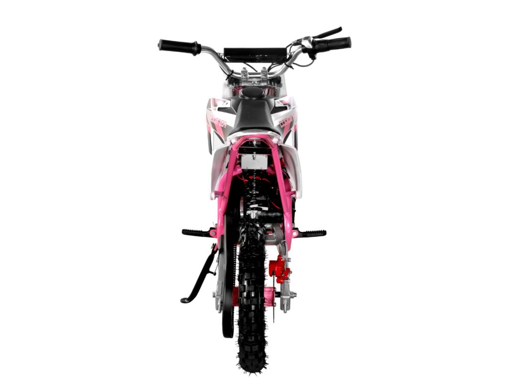 E-500 Electric Dirt Bike Pink Rear View