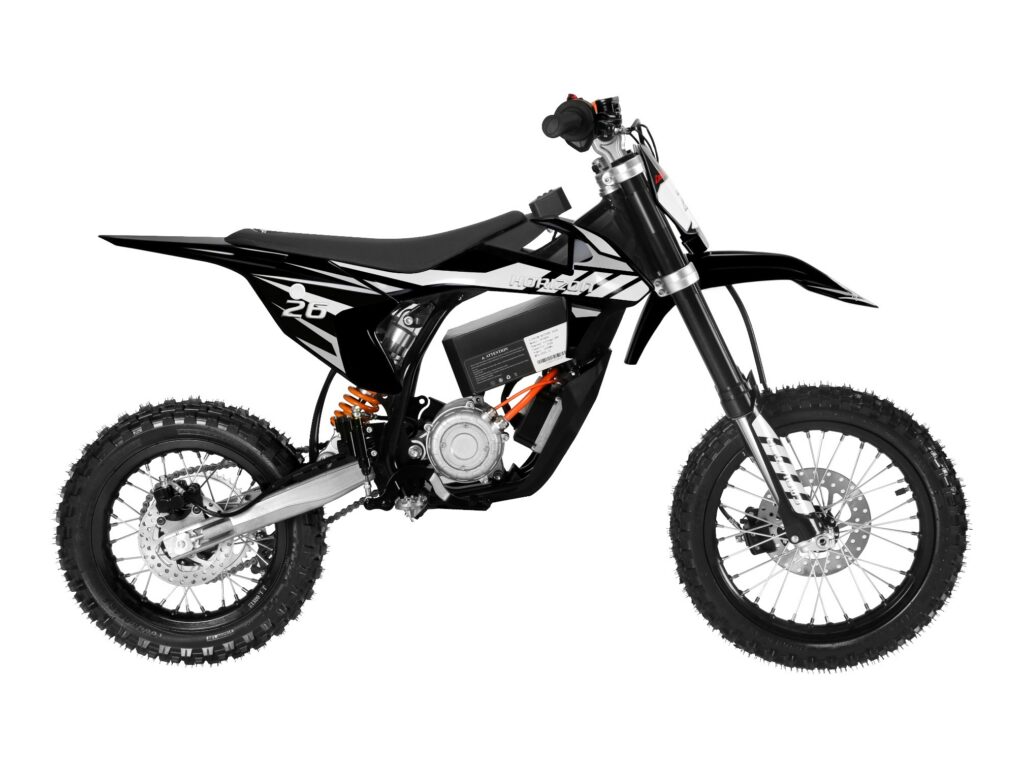 E-1200 Black on Black Plastics Right Side View