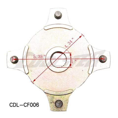 REAR HUB 6250 (HUB-2) (CDL-CF006)