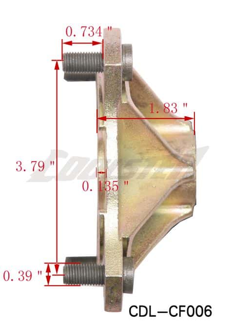 Rear Hub 6250 (HUB-2) (CDL-CF006).