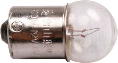 A Head Light Bulb 6110A:12V5W (LB-8) (DQL-GL004) shining on a white background.