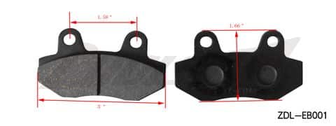 BRAKE PAD FOR DIRT BIKE (DBS-8) (ZDL-EB001)