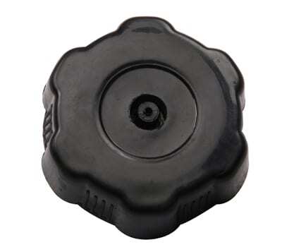 A Gas Tank Cap 3150DX-2 (GTC-4) (SLJ-BAG02) plastic gas cap knob on a white background.