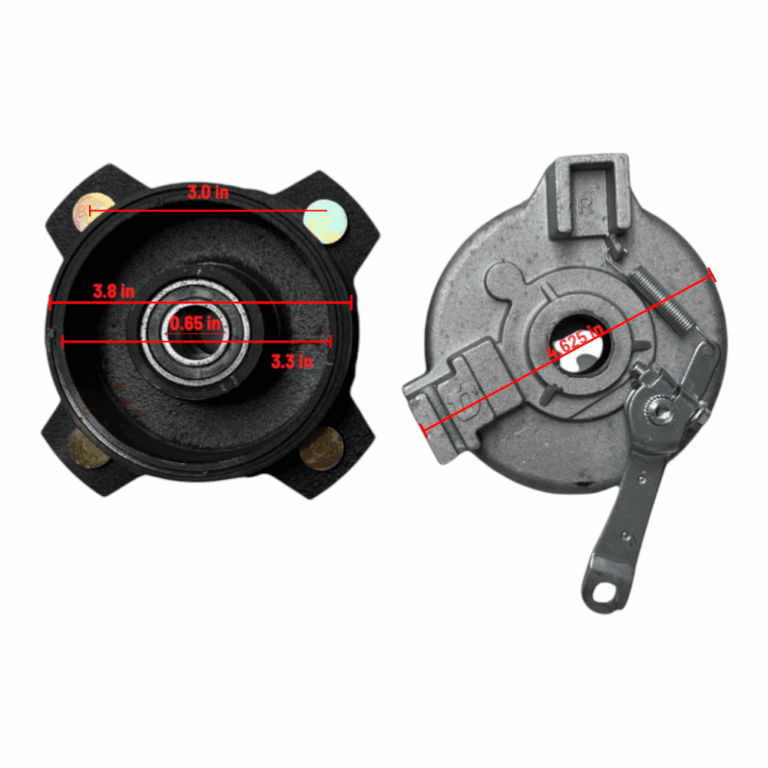 Front right brake shoe assembly for the ATV-3125F