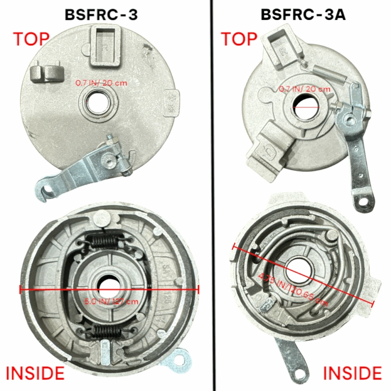 BSFRC-3-BSFRC-3A-ZDL-DC012- BRAKE SHOE