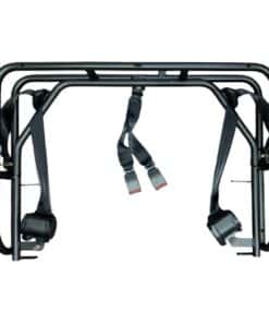 Roll Bar for GK-6125A (RB-1) with attached safety straps and side guards, isolated on a white background.