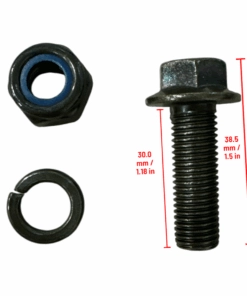 NB-2 - Axle Carrier Nut and Bolt