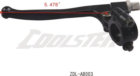 LEFT CLUTCH LEVEL 214 (BLL-10) (ZDL-AB003)