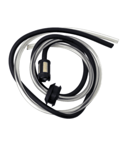 A Gas Tank Tube for 2-stroke Dirt Bike (GTT-1) on a black background.