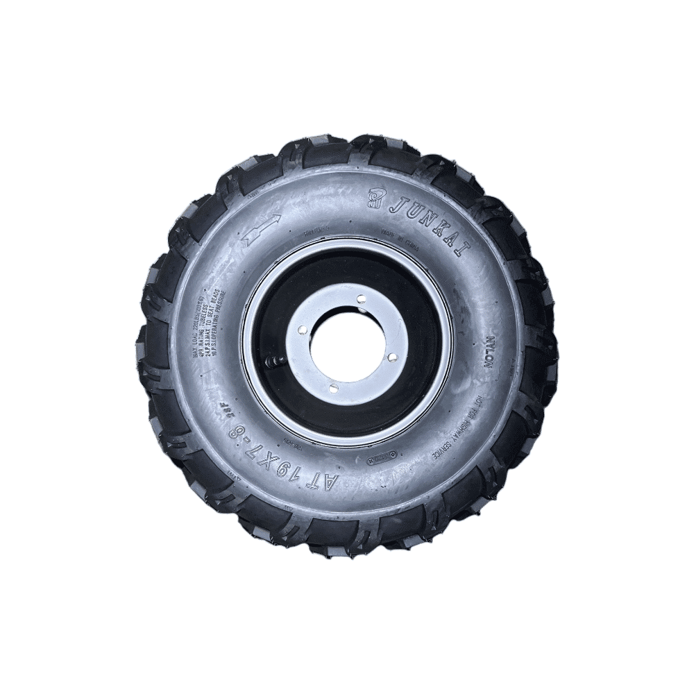 Front and Rear Wheel for 3125XR8U-2 125CC ATV (19x7.0-8) (WHFR-25)