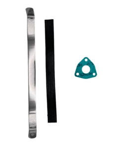 15 inch ATV Exhaust Muffler Clamp and Gasket (MUH-2)