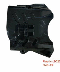 ENC-22 - BLACK PLASTIC LEFT SIDE ENGINE COVER - PLASTIC SLJ-AL039