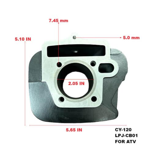 Cylinder 120cc (CY-120/A) (LPJ-CB01/LPJ-CB20) - Image 2