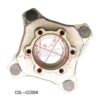 An image of a metal flange on a Front Hub for 6250 (HUB-1) (CDL-cc004) with measurements.