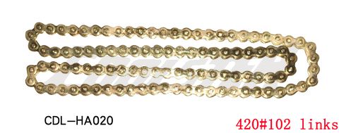 CHAIN 420#102 (Golden) (CDL-HA020)