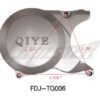 QG 214 DIRT BIKE LEFT ENGINE COVER (ENC-17) (FDJ-TQ006)