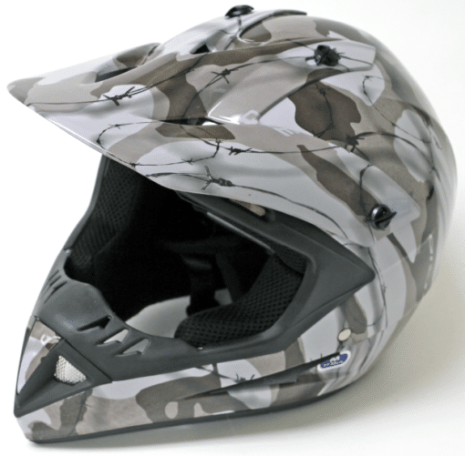 Helmet: Camo Black (HM-902-AE)