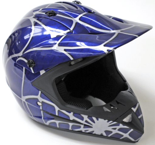 Helmet: Spider Blue (HM-905-SB)