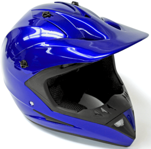 Helmet: Metallic Blue (HM-907-MB)