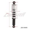 REAR SUSPENSION 280mm (SU-31) (JZB-BA004)