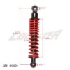 REAR SUSPENSION 260mm (SU-37) (JZB-BG001)