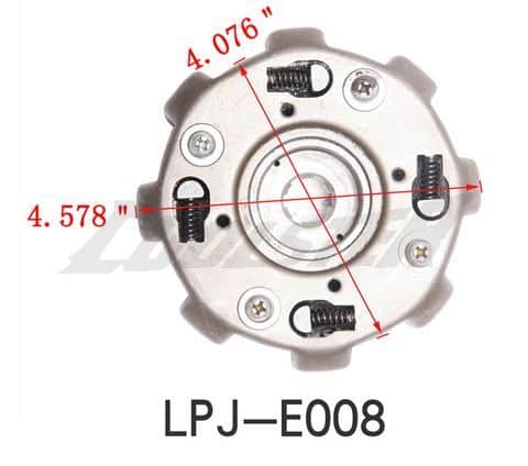 REAR CLUTCH FOR XR8 (Old Version) (SEMI-AUTO) (CL-13) (LPJ-E008)