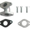 A set of Intake Manifold ZJ17 (IN-11) (MGM-WQ001) pipe fittings and bolts on a white background, perfect for an intake manifold.