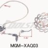 Front & rear brake disc for the Front Brake 214FA-3 (MGM-XAQ03).
