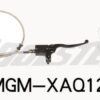 Front Brake M-125 (MGM-XAQ12) disc brake kit - front & rear brake assembly.