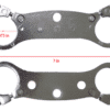 TRIPLE FORK CLAMP FOR QG-50X (FOT-2) (JZB-DA023)