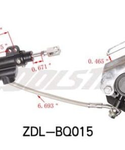 REAR HYDRAULIC BRAKE 214FC (BHR-14) (OLD STYLE) (ZDL-BQ015)