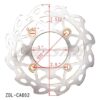 A diagram illustrating the dimensions of a Front Disc Brake 214:190mm (BDFR-7) (ZDL-CA002).