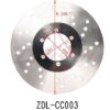 A Front Disc Brake 6250DBL:155mm (ZDL-cc003) designed for disc brake systems.