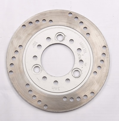 A Front Disc Brake F5:180mm (ZDL-CD001) on a white background.