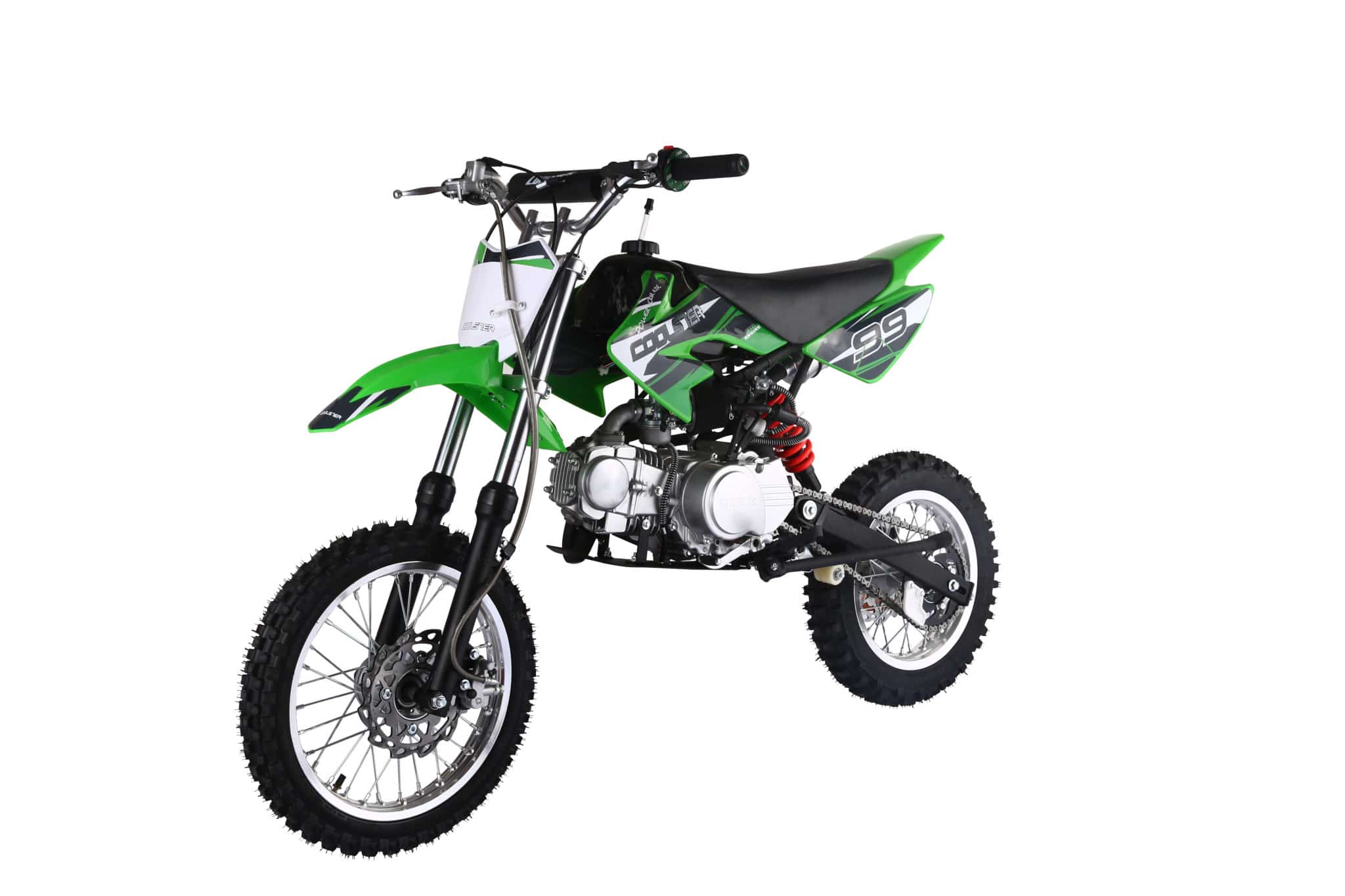 スピード MPL G1 現行モデル Coolster QG-214S / 125cc Semi Automatic Mid Sized Dirt Bike