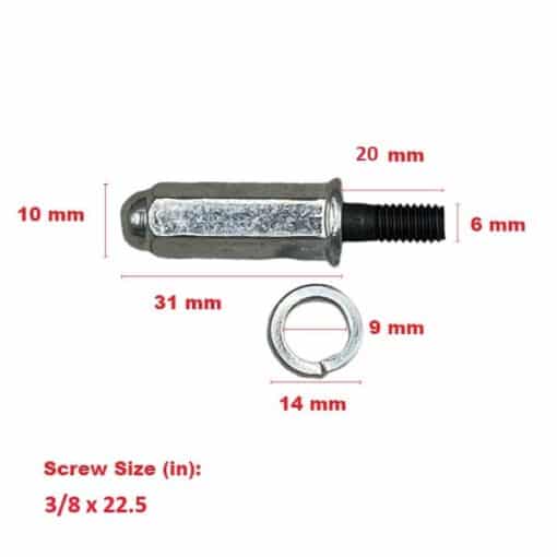 Muffler and Cylinder Head Nut and Bolt for 150cc ATV (BOLT-3)
