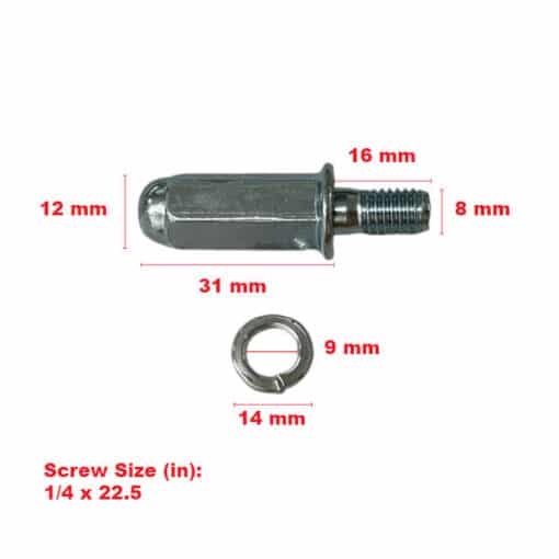 Muffler and Cylinder Head Nut and Bolt for 3175S2 170cc ATV (BOLT-7)