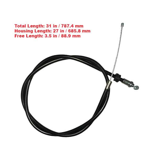 31 THROTTLE CABLE FOR 125CC 150CC DIRT PIT TRAIL BIKE TAOTAO SUNL ROKETA