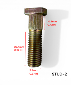 STUD-2 - ZDL-DF003 - WHEEL STUD FOR 125CC OLD STYLE WHEEL HUB AND GK-6125A