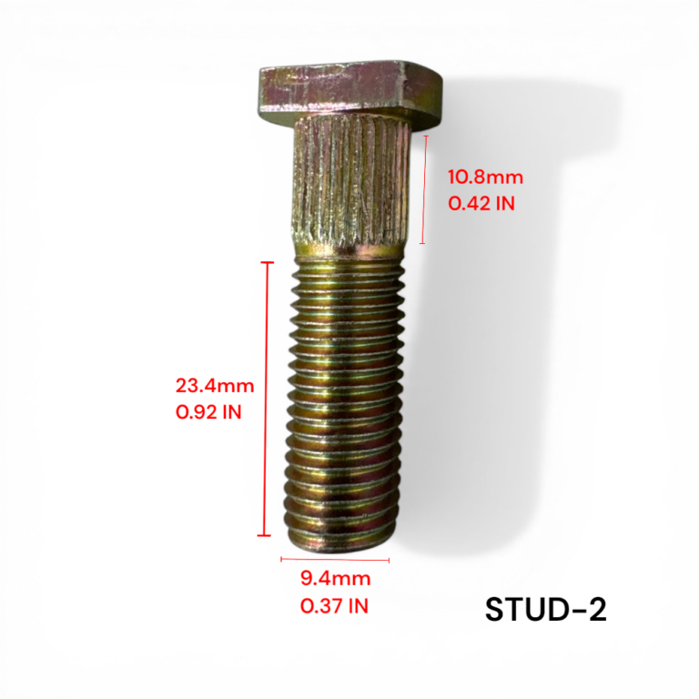 STUD-2 - ZDL-DF003 - WHEEL STUD FOR 125CC OLD STYLE WHEEL HUB AND GK-6125A