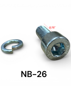 NB-26 - DD-NL-D004 - Nut and Bolt for 150cc Brake and Carrier Hub